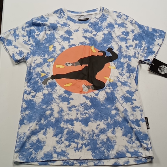 Cr-24 T-Shirt Men's Size S Royal Blue Short Sleeve Round Neck Pullover T-Shirt - Picture 1 of 6